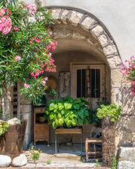 Pacentro, medieval village in L'Aquila province, Abruzzo, central Italy.