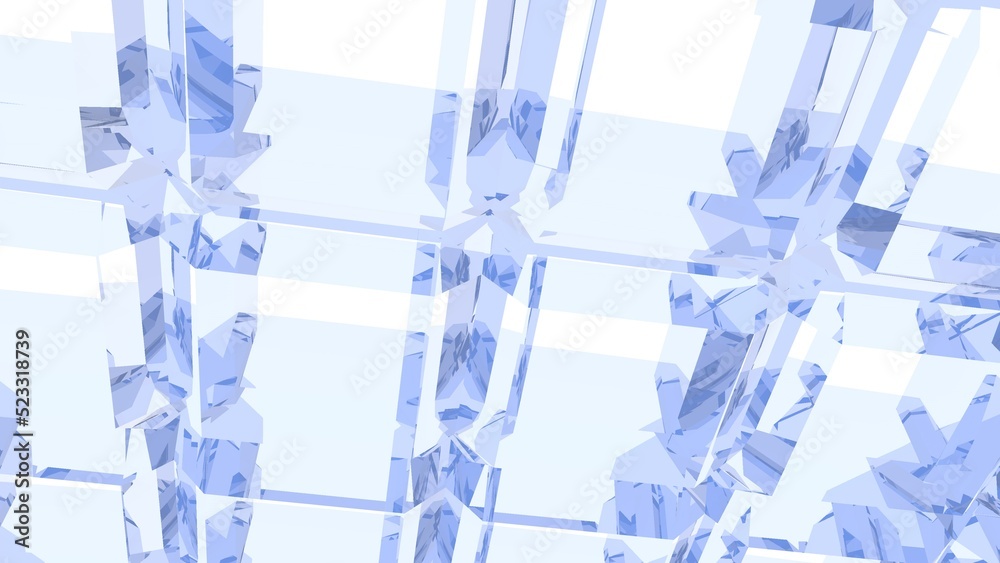 Poster abstract background of polygons and gradients. colored lines.