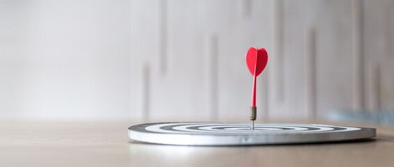 Bullseye is a target of business , The concept of starting a new business that goes better , Target marketing and business success. © A Stockphoto