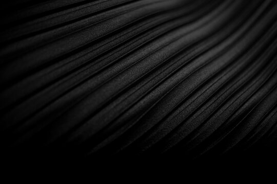 elegant black cloth wave shape texture background