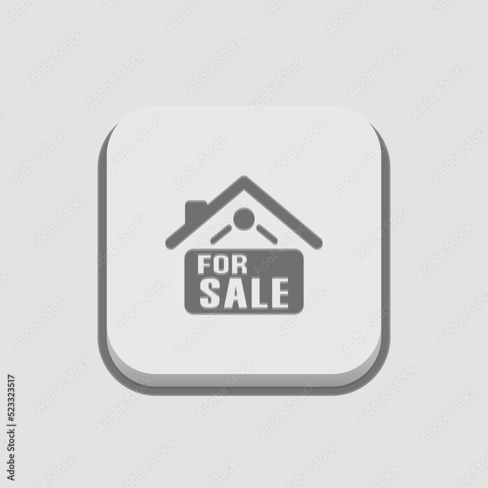 Sticker Home For Sale Sign