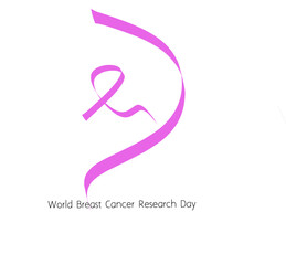 Obraz premium World Breast Cancer Research Day August 18