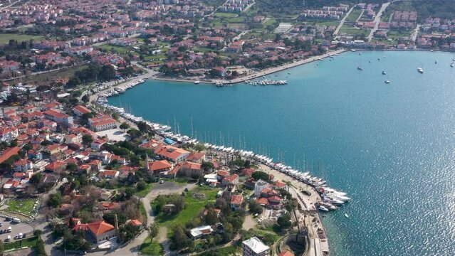 Foca is a town and district in Turkey's Izmir Province, on the Aegean coast.