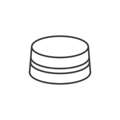 Islamic Cap Icon vector Illustration