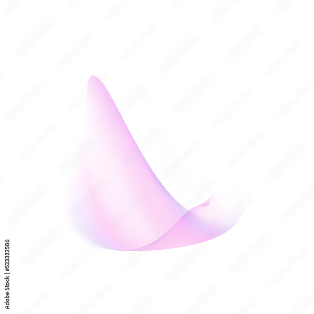 Aufkleber abstract gradient beautiful shapes for design
