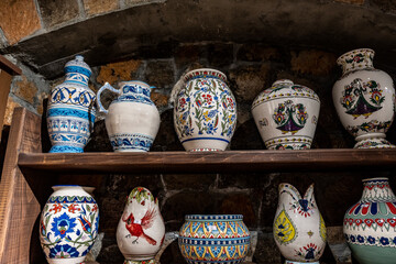ancient household items and national clay Armenian ceramics