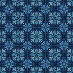 Floral Seamless Pattern Background Garden Nature Damask Aboriginal Ornament Art