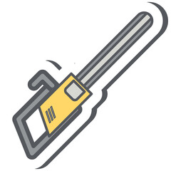 Construction Tools Bullet Journal Sticker Equipmen Device Icon Set Collection