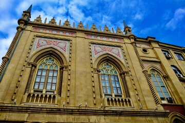 Fototapeta premium Aserbaidschan Baku Haus 