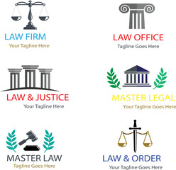 illustrations  of law, bicycle, bike shops ,medical shops 