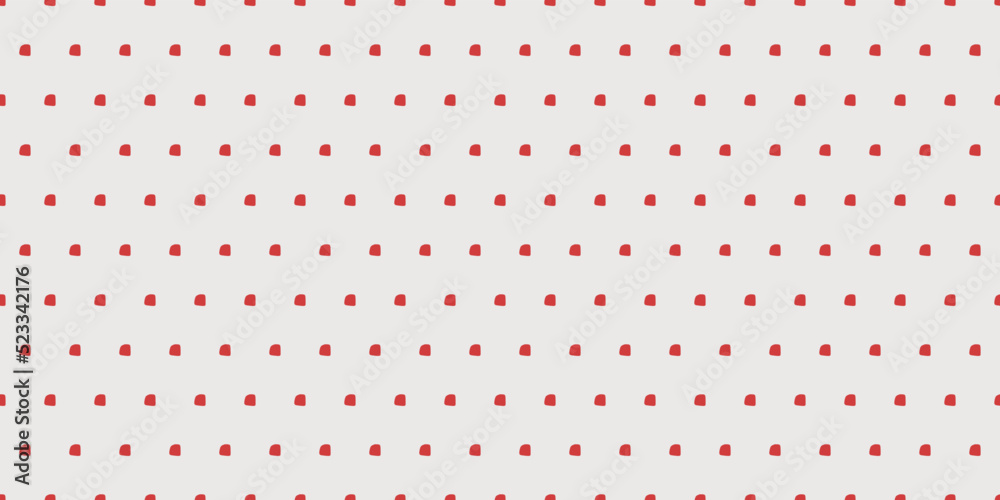 Poster Regular polka dot. Vector simple seamless pattern for print.