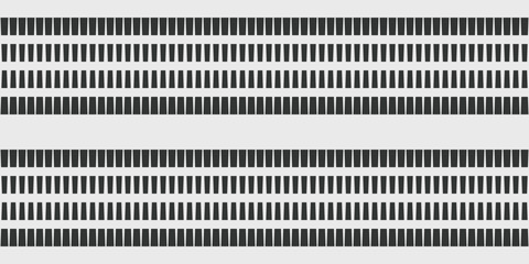 Black and white pattern of rectangles geometry.