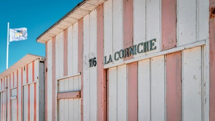 Plage d&rsquo;Houlgate, Normandie, France 