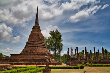 Obraz premium Wat Sa Si Shukothai
