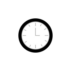 Clock icon. illustration. Watch, time icon isolated on white