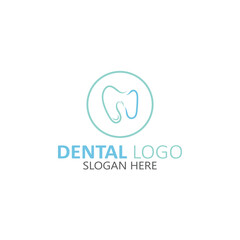 Dental logo Template vector illustration