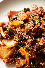 Korean spicy stir fried pork
