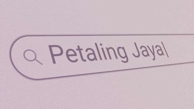 Search Bar Petaling Jaya 
Close Up Single Line Typing Text Box Layout Web Database Browser Engine Concept