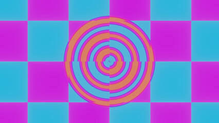 Looped Abstract Background for musics and lights show