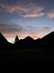 Levé de soleil à Heiterwanger See - Autriche - 0 retouche - mode authomatique 