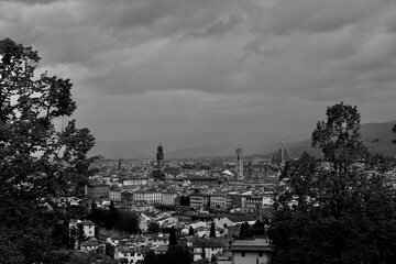 Wunderschöne Aufnahme Florenz Italien