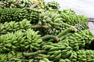 raw banana bunch stock on shop
