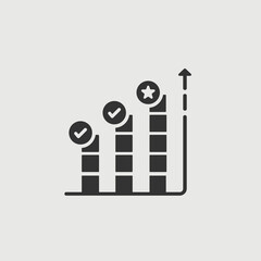  financial business investment profit growth icon