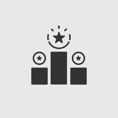 Success competition growth icon