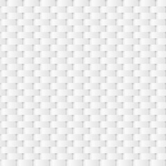 White seamless decorative texture - geometric creative design. Vector repeatable background. Elegant soft minimalistic pattern