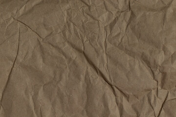 Brown kraft paper background. Full frame photo.