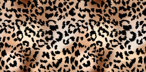 Leopard and zebra pattern design, illustration background, brown leopard and zebra design pattern. Textile print pattern.