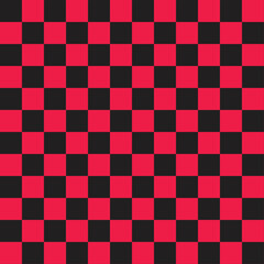 Checkerboard vector seamless pattern. Checkerboard wallpaper