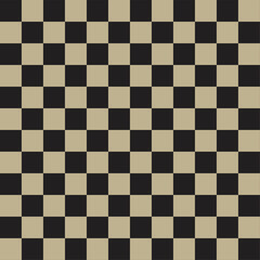 Checkerboard vector seamless pattern. Checkerboard wallpaper