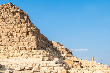 Giza Plateau, Great Pyramid, Pyramid of Khafre, Menkaure, Sphinx, Egypt
