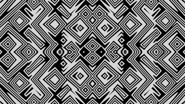 Black and white seamless pattern bakcground