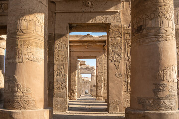 Temple at Esna, Temple of Khnum, Egypt
