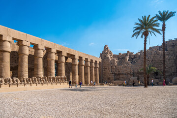 Temple at Karnak, Temple of Amon Ra, Egypt