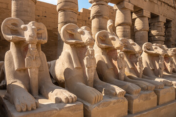 Temple at Karnak, Temple of Amon Ra, Egypt