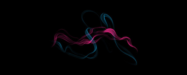 Abstract Smoke Motion Effect Background
