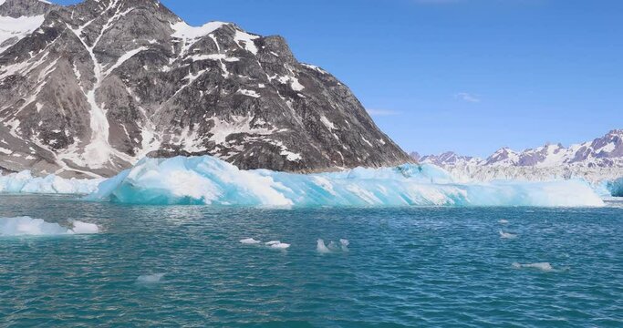 Knud Rasmussen Glacier near Kulusuk - Greenland, East Greenland