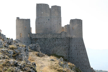 Castle of Rocca Calascio, Abruzzo, Italy - 523374931