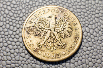 Coin 2 Polish zloty 1983 issue
