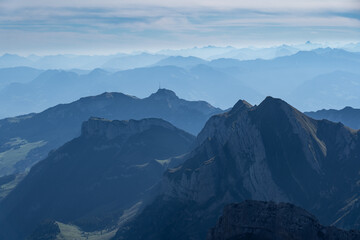 Fototapeta premium Schweiz am Säntis