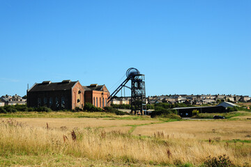 Fototapeta premium The coal mine at Whitehaven, Cumbria, England