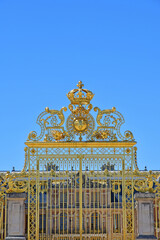 Versailles; France - june 19 2022 : Versailles castle