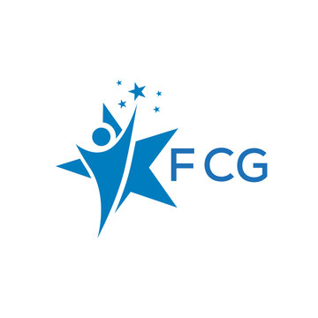 FCG Letter logo white background .FCG Business finance logo design vector image in illustrator .FCG letter logo design for entrepreneur and business.
