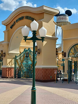 Walt Disney Studios in Disneyland Paris, France. Disney is the first entertainment group in the world .