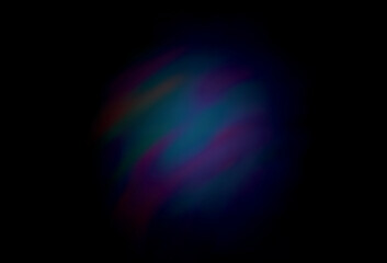 Dark Gray vector blurred shine abstract texture.