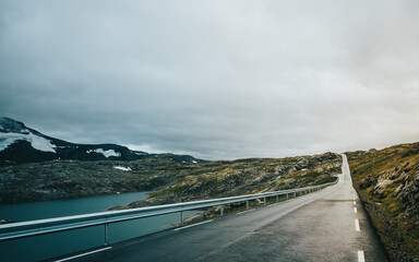 Norway. Few hours north from Bergen. Fjords and mountains in summer time (August)