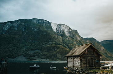 Norway. Few hours north from Bergen. Fjords and mountains in summer time (August)